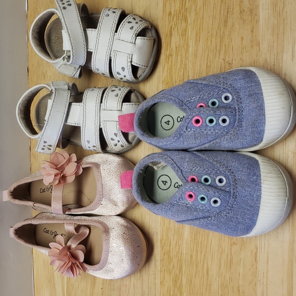 Baby Shoe bundle lot of 3 shoe sandal flats